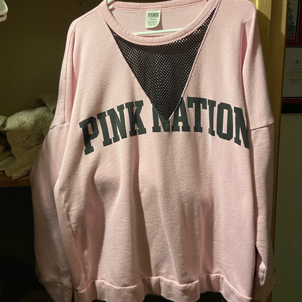 PINK oversized top